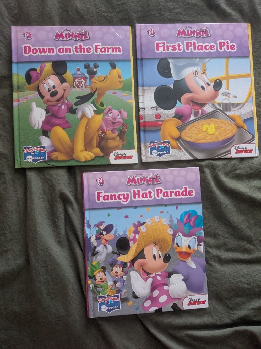 Me Reader Minnie Mouse Books Only Set Of 3 Hardcover Books (Disney Junior)